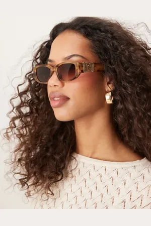 Jeepers Peepers Rectangle sunglasses in marble
