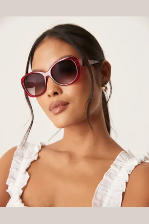 Jeepers Peepers Chunky square sunglasses in