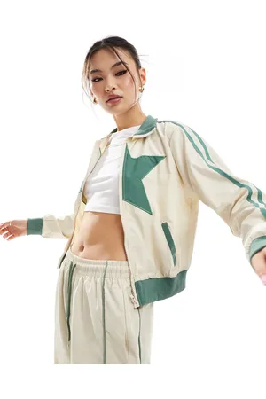Edikted Superstar Nylon Track Jacket co-ord
