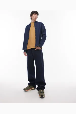 Topman Rigid baggy jean in raw