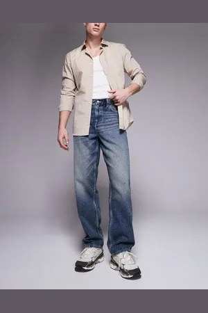 ASOS Baggy fit jeans in dark wash