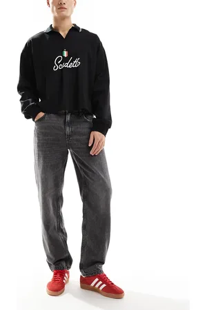 Cotton On Cotton On baggy jeans in domino