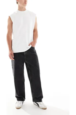Bershka Loose baggy fit jeans in