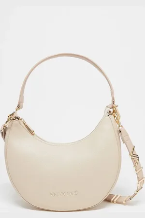VALENTINO Valentino alexia saddle shoulder bag in ecru