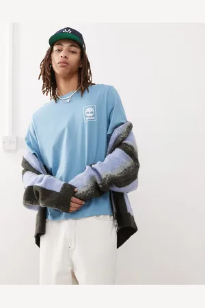 Timberland Box chest logo t-shirt in light