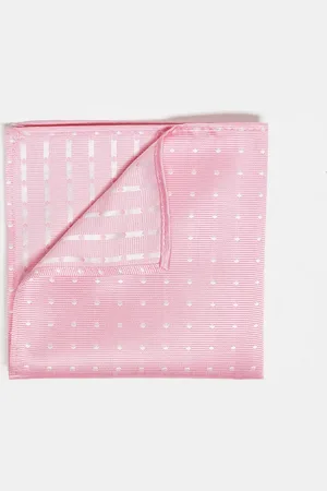 French Connection French Connection polka dot pocket square in and white