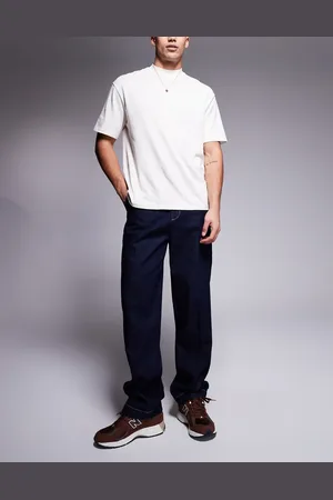 ASOS Baggy workpant jeans in raw wash