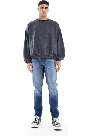 ASOS Skinny jeans with tint in mid wash