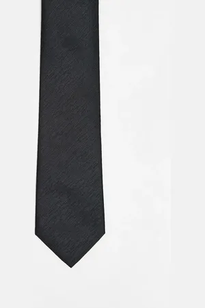 French Connection French Connection plain woven tie in