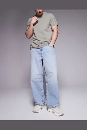 ASOS Horseshoe fit jeans in light wash