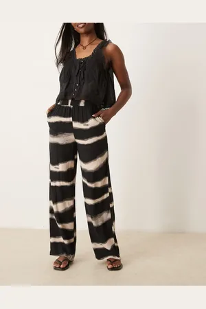 JDY Wide leg trousers in abstract print