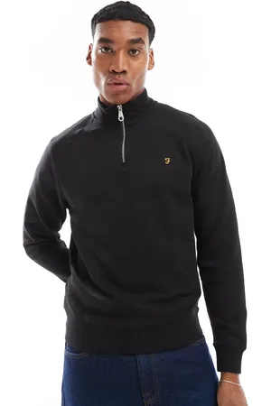 Farah Jim half zip sweatshirt in