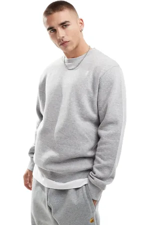 JJ Oversized crew neck sweat shirt in marl