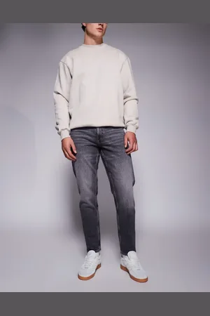 ASOS Stretch tapered jeans in light wash