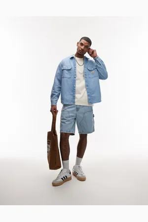 Carhartt Harvey denim shirt in mid