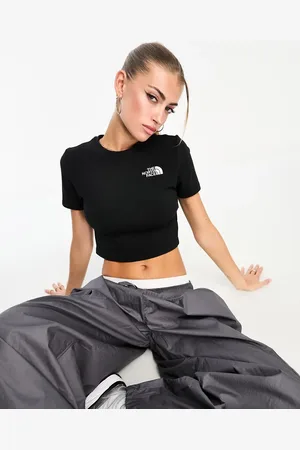 The North Face Simple Dome fitted cropped t-shirt in