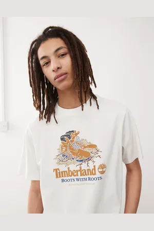 Timberland Boots With Roots graphic t-shirt in