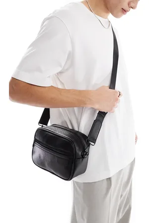 ASOS Faux leather cross body bag in