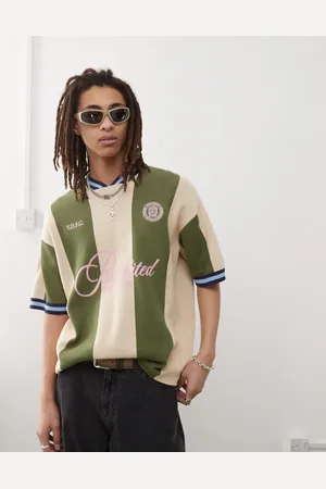 Prohibited Knitted short sleeve jumper in