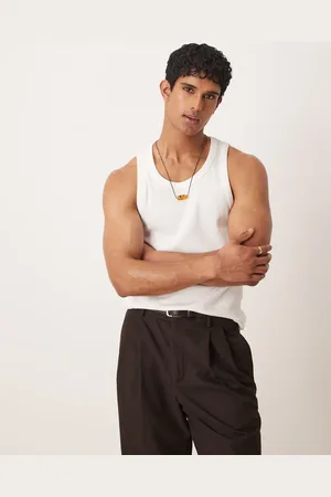 MANGO Relaxed fit vest in
