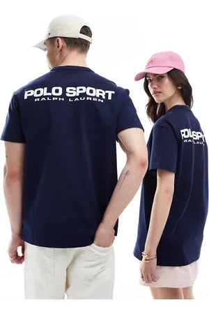 Ralph Lauren Sport capsule unisex front and back logo print heavyweight t-shirt in