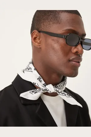 ASOS Paisley bandana in and black