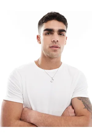 Bershka Slim fit rib t-shirt in