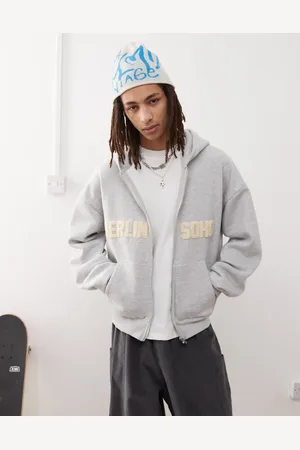 Prohibited Soho logo zip hoodie in