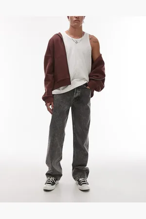 Dickies Thomasville relaxed baggy fit denim jeans in washed light