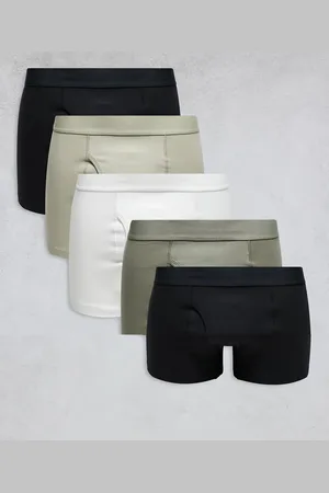 Weekday 5-pack boxers in navy khaki and white