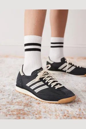 adidas SL 72 OG crochet trainers in and cream