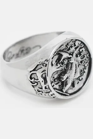 ED HARDY Koi signet ring