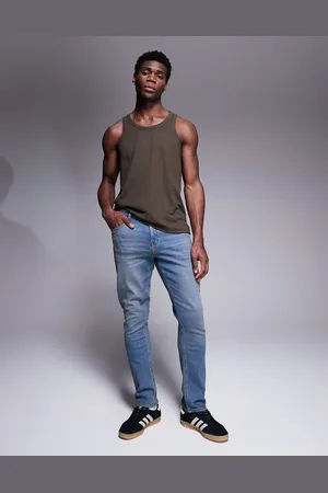 ASOS Slim fit jeans with tint in dark wash