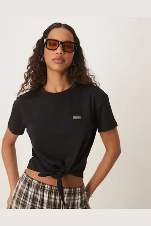 Barbour Soules cropped t-shirt in