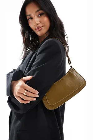 Pull&Bear Shoulder bag in olive