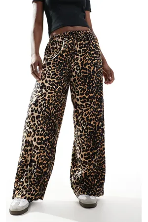 Esmée Esmee Exclusive beach trousers in leopard print