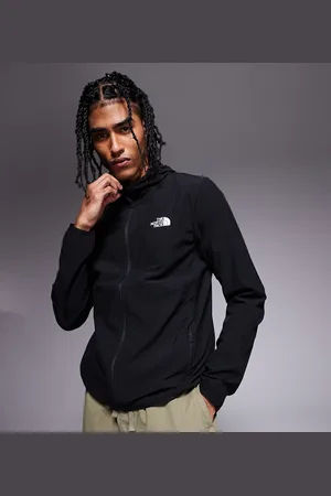 The North Face 24/7 full zip logo hoodie in