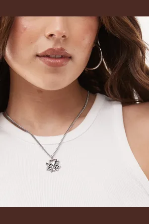ED HARDY Fine love kills slowly padlock necklace