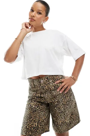 JJXX Oversize crop tee in