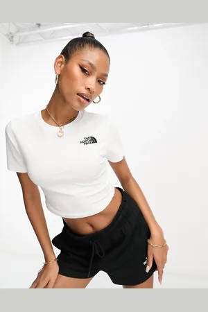 The North Face Simple Dome cropped tight t-shirt in