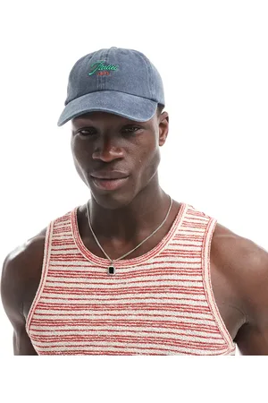 ASOS Washed cap with italia embroidery in