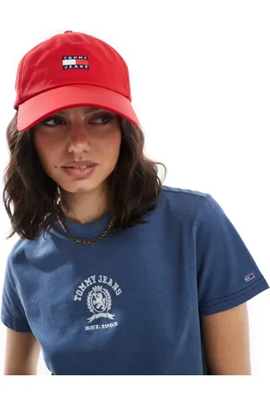 Tommy Hilfiger Heritage flag cap in hot