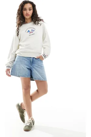 JJXX Denim shorts in light wash