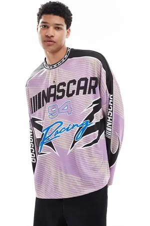 Bershka Motorsport long sleeve t-shirt in