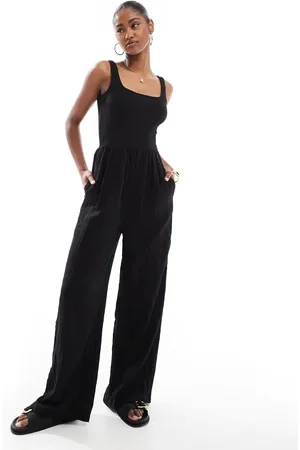 Brave Soul Scoop neck jumpsuit in