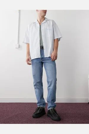 Dr Denim Rush regular fit jeans in stream sky used wash
