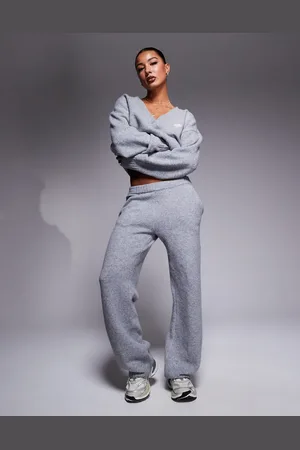 The Couture Club Co-ord knitted relaxed joggers in marl