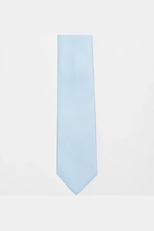 ASOS Textured tie in light