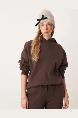 Gina Tricot Oversized hoodie in dark