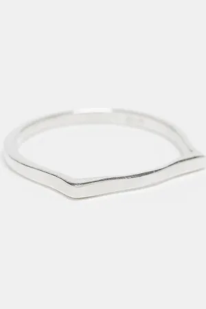 Kingsley Ryan Plain band ring in sterling